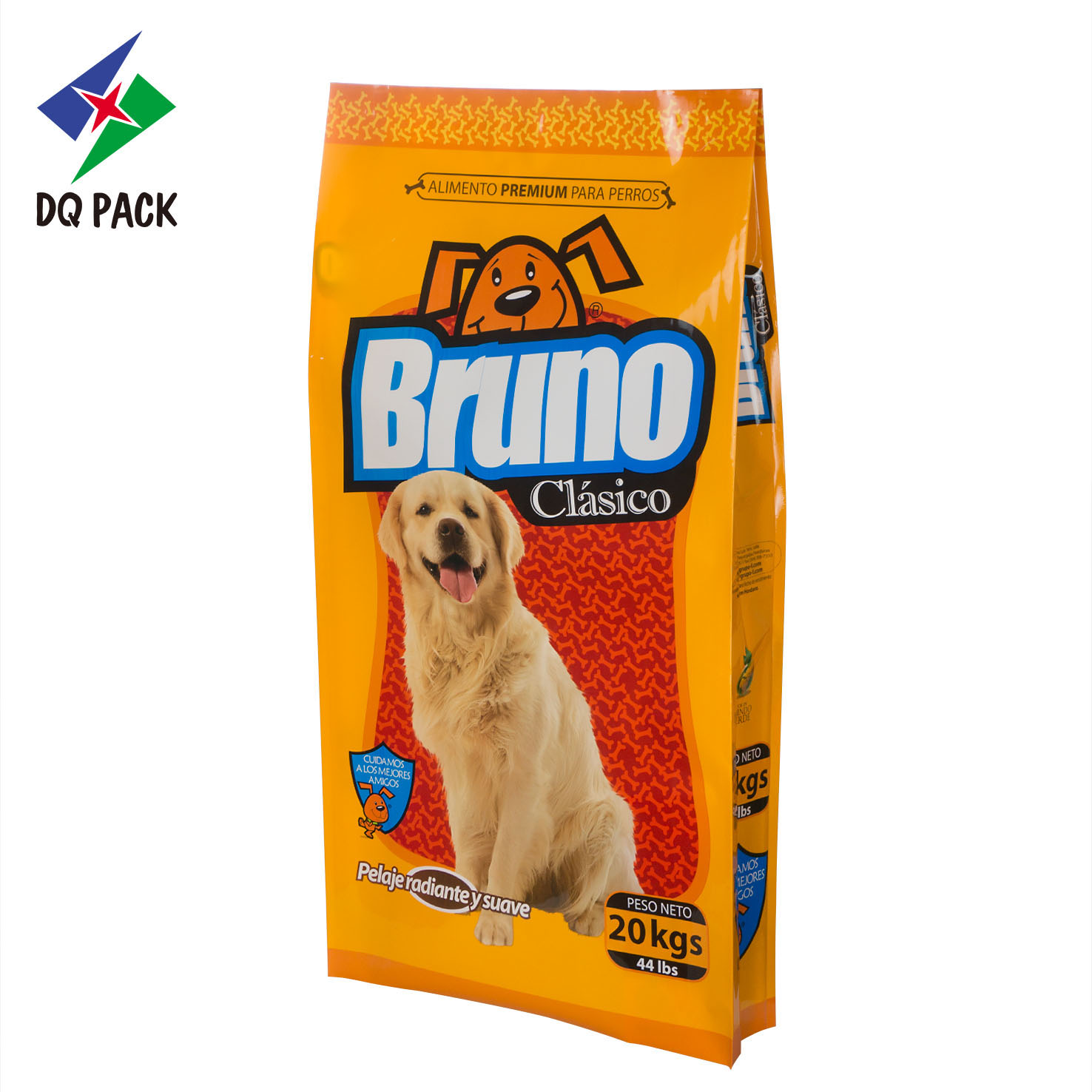 DQ PACK High Quality Plastic Side Gusset Bag