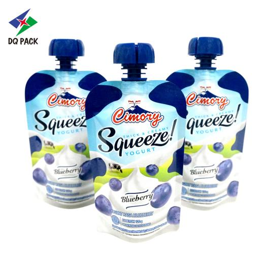 DQ PACK Baby Food Packaging Bag Fruit Puree Spout Pouch