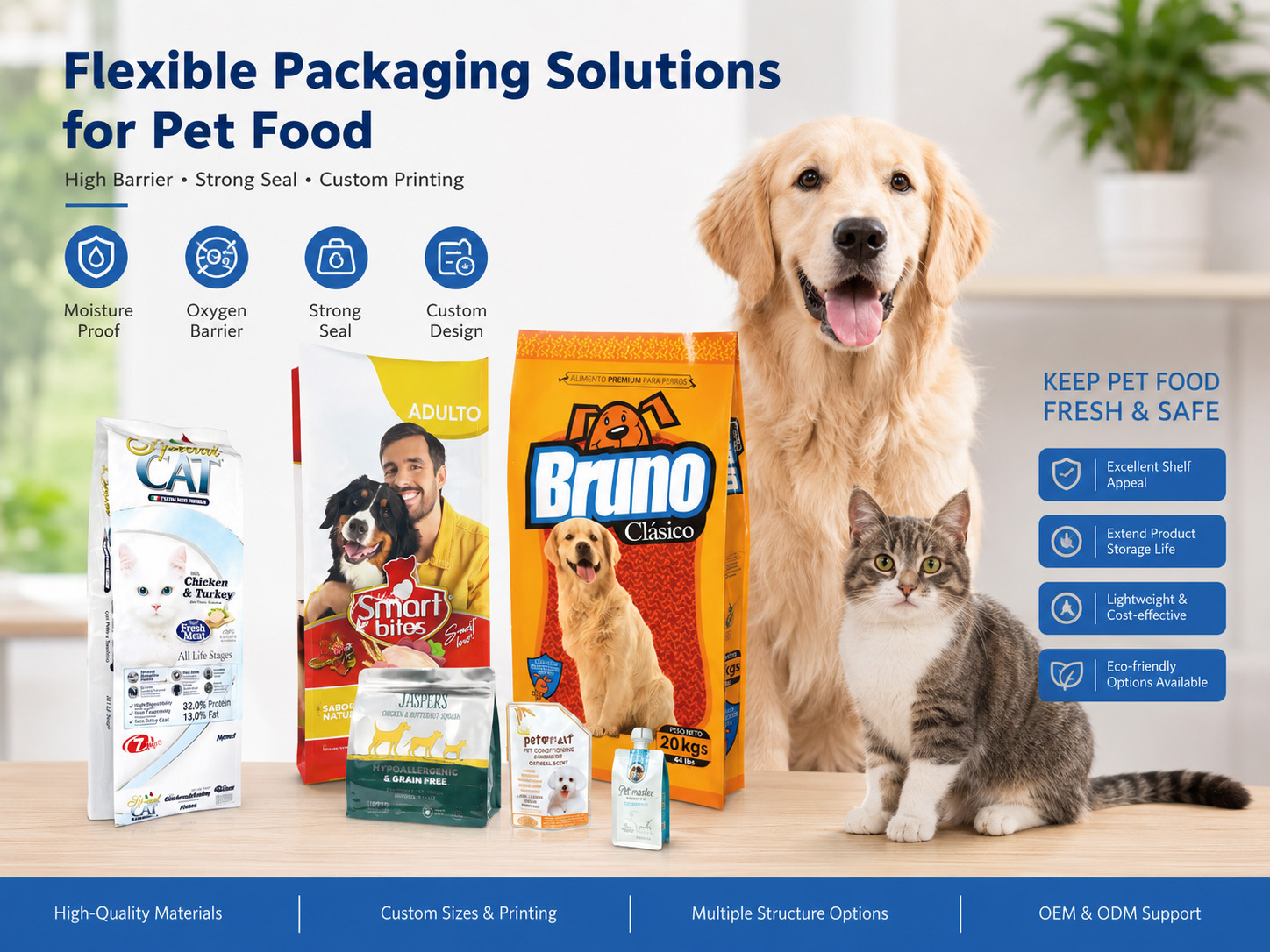 Flexible Packaging for Pet Food