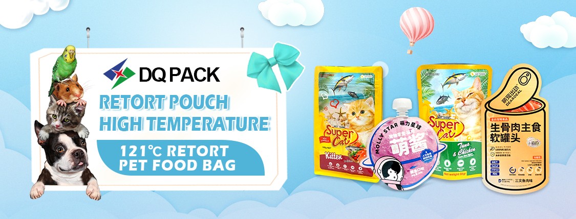 Retort Pouch for Pet Food Packaging Manufacturer -DQ PACK