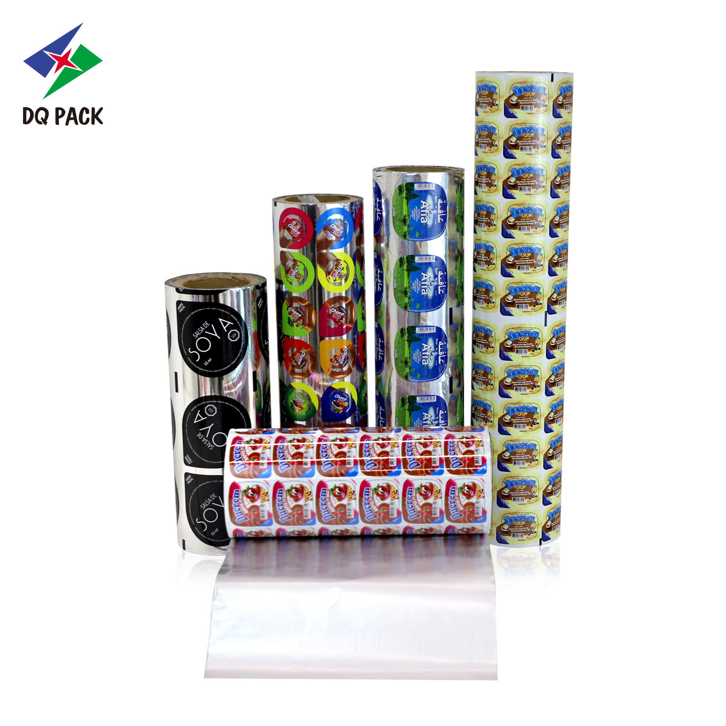 Custom Printed Peelable Sealing Film for Organic Snack Containers